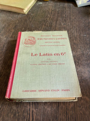 Gaston Cayrou Le Latin en 6e (1947) foto