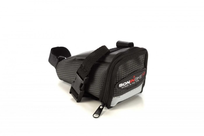 BORSETA SA BONIN 14X7X8CM NEGRU CARBON