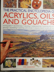 The practical enciclopedia of acfylics oils and gouche foto