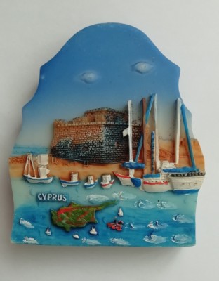 D4 - Magnet frigider - tematica turism - Cipru 8 foto