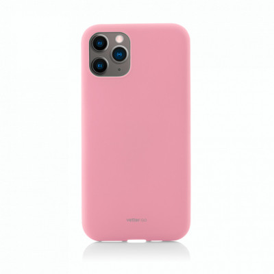 Husa Vetter GO pentru iPhone 11 Pro Max, Soft Touch, Pink foto