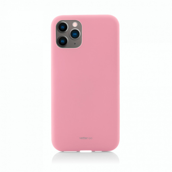 Husa Vetter GO pentru iPhone 11 Pro Max, Soft Touch, Pink