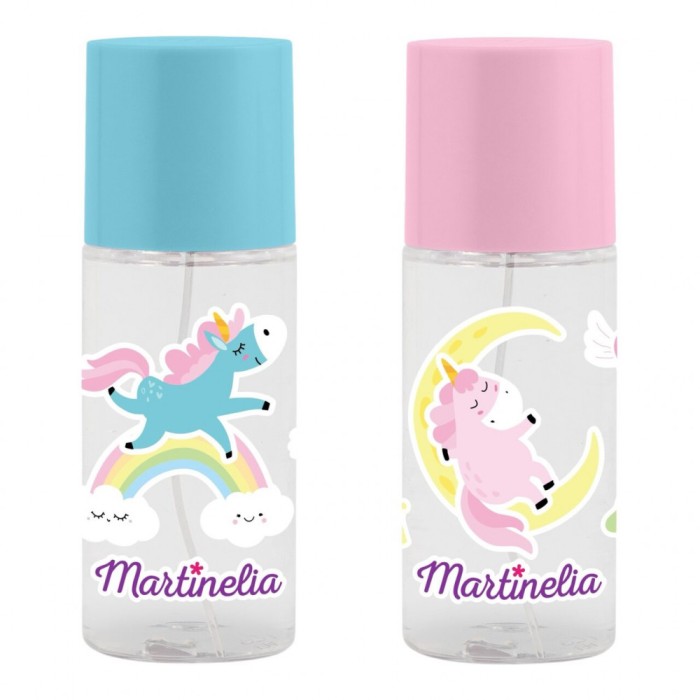 Set 2 Apa de colonie pentru copii, Blue &amp; Pink Unicorn Sweet Dreams, Martinelia 3151, 2x85 ml