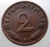 2.665 GERMANIA WWII 2 REICHSPFENNIG 1939 G, Europa, Bronz