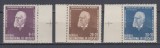 ROMANIA 1942 LP 147 TITU MAIORESCU SERIE MNH