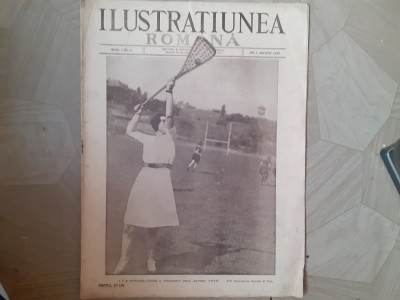 ILUSTRATIUNEA ROMANA-1929 NR.6 1 AUGUST. foto