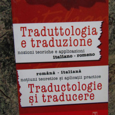 Traductologie si traducere notiuni teoretice si aplicatii romana-italiana
