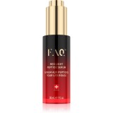 FOREO FAQ&trade; Red Light Peptide Serum ser pentru ten, pentru intensificarea efectului terapiei LED cu peptide 30 ml
