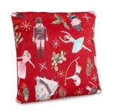 Perna Craciun Spargatorul de Nuci poliester multicolor 45x45 cm