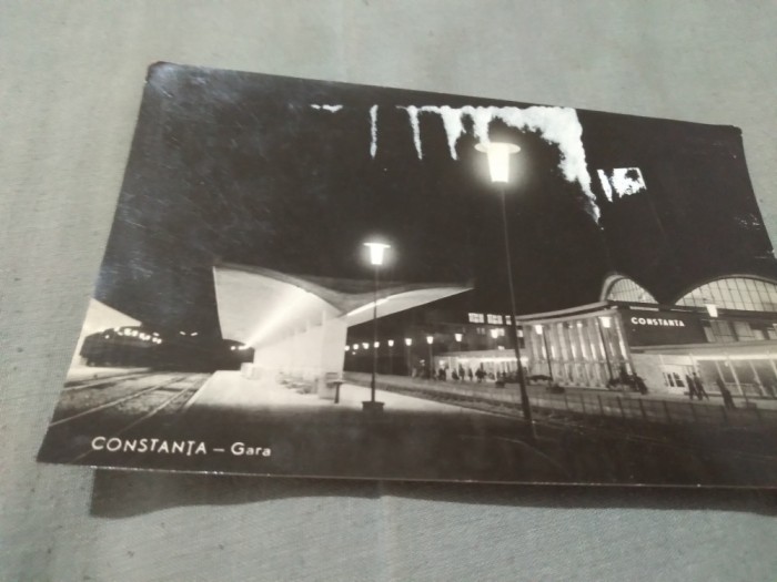 CARTE POSTALA CONSTANTA GARA CIRCULATA