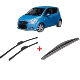 Cumpara ieftin Set 3 stergatoare OPEL AGILA B (H08) 2008-2014, pentru parbriz si luneta, Bosch Twin