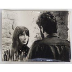 ACTRITA SPANIOLA NURIA ESPERT IN FILMUL &#039; BIOTAXIA &#039; , FOTOGRAFIE , 1970