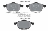 Set placute frana disc Audi A3, Tt; Seat Ibiza III, Leon, Toledo II; Skoda Octavia I; VW Bora I, Golf III, Golf IV, New Beetle, Passat B3/B4, 74 mm,