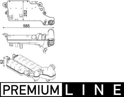 MAHLE CRT 99 000P Vas de expansiune, racire foto