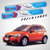 Cumpara ieftin Ștergătoare Suzuki SX4 GY Hatchback 2006+ | Set Față Flat Premium &ndash; TeamCar&reg;