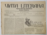 VIATA LITERARA , DIRECTOR G. MURNU , SAPTAMANAL , ANUL I , NR. 3 , 6 MARTIE , 1926