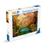 Cumpara ieftin Ravensburger - Puzzle tinutul dinozaurilor 500 piese design nou
