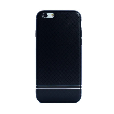 Husa hard iPhone 6/6S Negru iShield foto