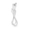 Cablu Date &amp; Incarcare MicroUSB - 2 Sides (Alb)