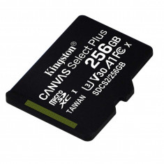 CARD MicroSD KINGSTON, 256 GB, microSDXC, clasa 10, standard UHS-I U3,