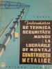 Indrumtor de tehnica securitatii muncii la lucrarile de montaj constructii