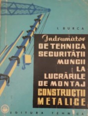 Indrumtor de tehnica securitatii muncii la lucrarile de montaj constructii