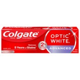 Pasta de Dinti, Colgate, Optic White Advanced, Sparkling White, Efect de Albirea Dintilor Intensiv, 21.2gr