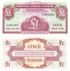 British Armed Forces 1 Pound 1962 P-36 UNC