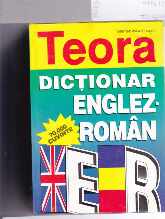 LEON LEVITCHI &amp; Andrei BANTAS &quot;Dictionar Englez - ROMAN&quot; 70000 DE CUVINTE!