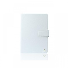 Husa Tableta 8&quot; - 9&quot; Just Must Flip Joy Universala White (material antiderapant)