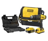 Cumpara ieftin Masina de gaurit si insurubat cu percutie si acumulator Stanley FatMax SFMCD711DMA-QW