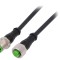 Cablu de conectare M12 5 pini 0,3m