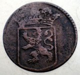 B.637 INDIILE OLANDEZE NETHERLANDS EAST INDIES HOLLAND VOC 1 DUIT 1748