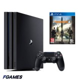 Consola Sony Playstation 4 Pro Ps4 1tb + Controller + Tom Clancy&amp;#x2019;s The Division 2 PlayStation 4, Second-Hand
