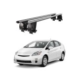 Bare transversale portbagaj auto aluminiu compatibile plafon neted Toyota Prius III XW30 2009-2015 argintii sau negre Cod: CB200101 Kit-108