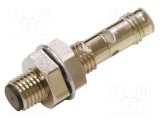 Senzor inductiv OMRON E2E Next M8, 0-2mm, 10-30V DC, 2 cabluri NC, IP67