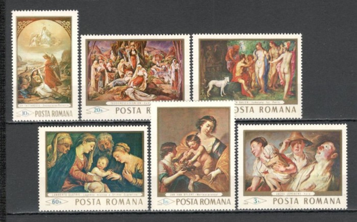 Romania.1968 Pictura din Galeria nationala Bucuresti YR.399