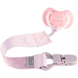 LOVI Baby Shower curelușă pentru suzetă Girl 1 buc