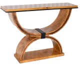 Consola Art Deco din lemn masiv furniruit CAT059B