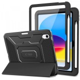 Husa pentru Apple iPad (2025) / iPad (2022), Tech-Protect, Endurance, Neagra