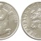 t860 CEHOSLOVACIA 10 KORUN 1955 ANIVERSAREA ELIBERARII DE NAZISM ARGINT UNC