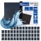 Set hartie abraziva pe baza de apa, 230 x 280 mm, P3000, 50 bucati, Geko G78497