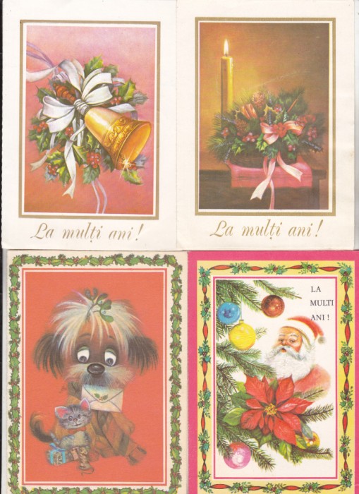 bnk cp Romania - lot 40 felicitari uzate
