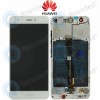 Huawei Nova (CAN-L01, CAN-L11) Capac frontal al modulului de afișare + LCD + digitizer + baterie alb 02351CKE