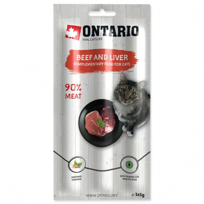 Ontario Stick for Cats Vită &amp;amp;amp; ficat 3 x 5 g foto