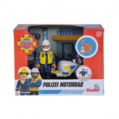 SAM POLICE MOTOCICLETA FIGURINA SuperHeroes ToysZone