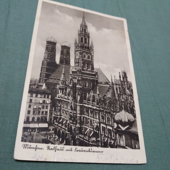 CARTE POSTAL INTERBELICA CIRCULATA