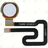Alcatel A3 XL (OT-9008D, OT-9008X) Senzor de amprentă alb AYB0000063C1