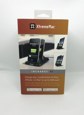 Statie incarcare dual XtremeMac Incharge X2 / Pod/iPhone/iPad 30 pini foto