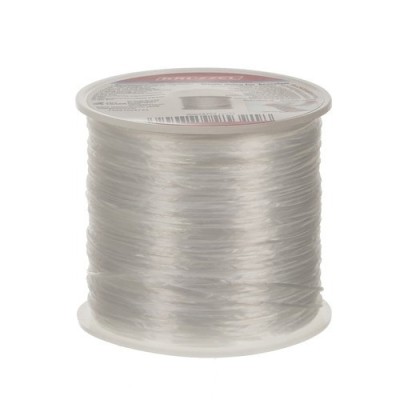 Snur transparent pentru confectionarea bratarilor, elastic, 40 m, grosime 1 mm foto